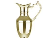 Swatkins Gold Finish Endurance Laurel Claret Jug