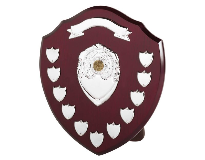 Swatkins Traditional Presentation Annual Shield With Scroll