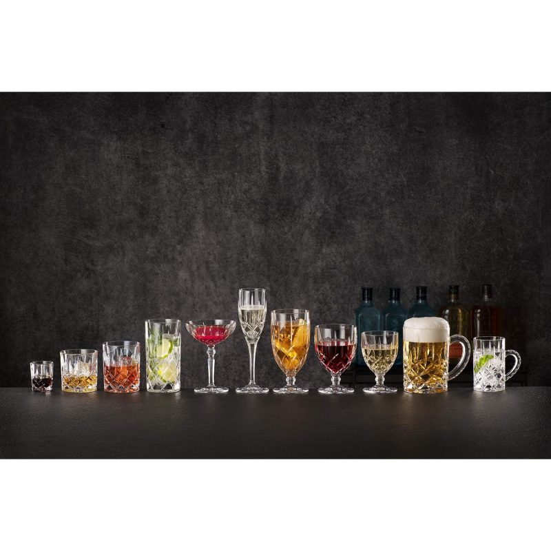 Nachtmann Noblesse Whisky and Longdrink Glasses (Set of 12)