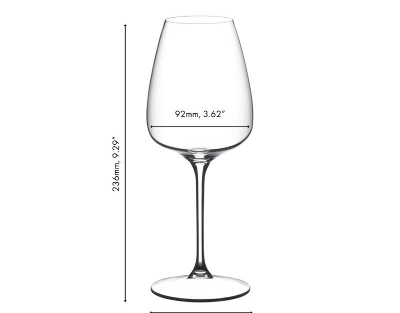 Riedel Grape White Wine/Champagne Glass/Spritz Drinks (Pair)