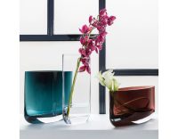 Nude Blade Vase Petroleum Caramel (30cm)