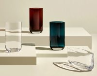 Nude Blade Vase Tall Clear (40cm)