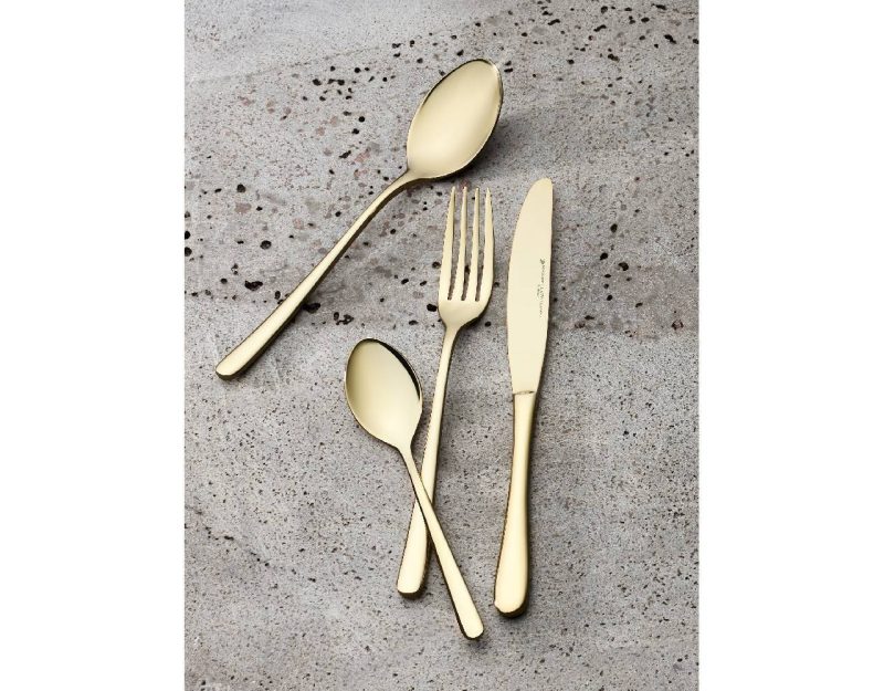 Maxwell & Williams Leveson Cutlery Set 24pc Champagne Gift Boxed