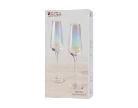 Maxwell & Williams Glamour Flute 230ML Set of 2 Iridescent Gift Boxed