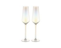 Maxwell & Williams Glamour Flute 230ML Set of 2 Iridescent Gift Boxed