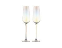 Maxwell & Williams Glamour Flute 230ML Set of 2 Iridescent Gift Boxed