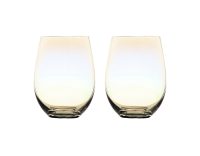 Maxwell & Williams Glamour Stemless Glass 560ML Set of 2 Iridescent Gift Boxed