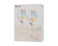 Maxwell & Williams Glamour Wine Glass 520ML Set of 2 Iridescent Gift Boxed