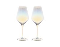 Maxwell & Williams Glamour Wine Glass 520ML Set of 2 Iridescent Gift Boxed