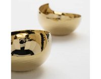 Zanetto Tris Ape Mini Aperitif Set with Three 'Salirò' Cups and Plate