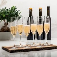 Bohemia Crystal Elements Champagne Flute 190ml (Set of 6)