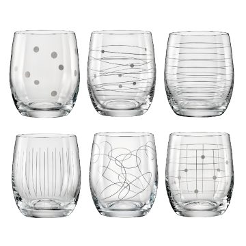 Bohemia Crystal Elements Tumbler 300ml (Set of 6)