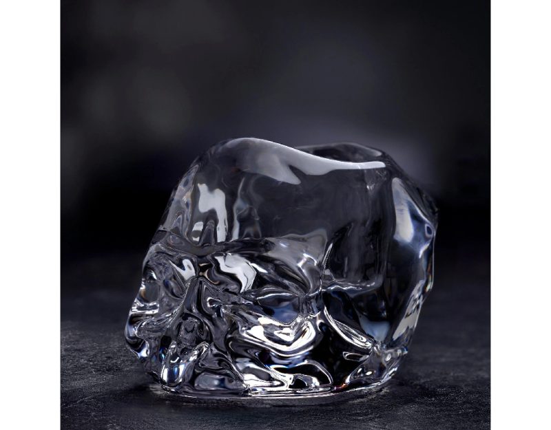Nude Memento Mori Tealight Holder (Clear)