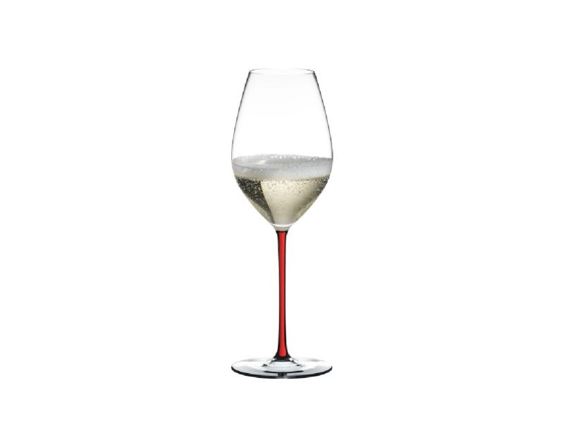 Riedel Fatto A Mano Champagne Wine Glass Red