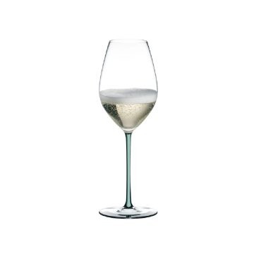 Riedel Fatto A Mano Champagne Wine Glass Mint