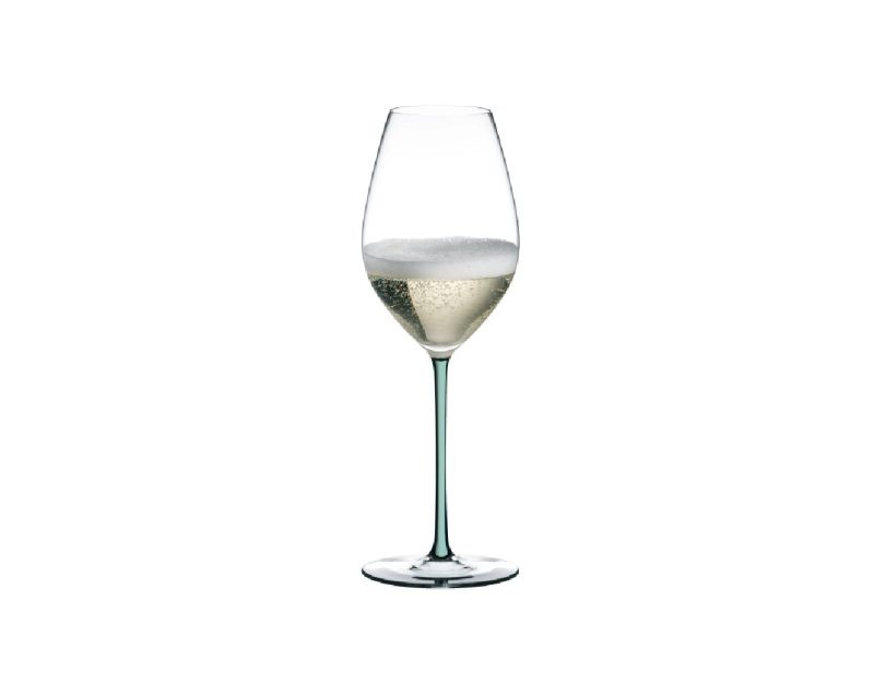 Riedel Fatto A Mano Champagne Wine Glass Mint