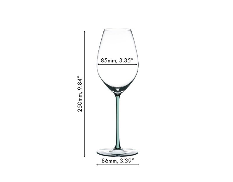 Riedel Fatto A Mano Champagne Wine Glass Mint