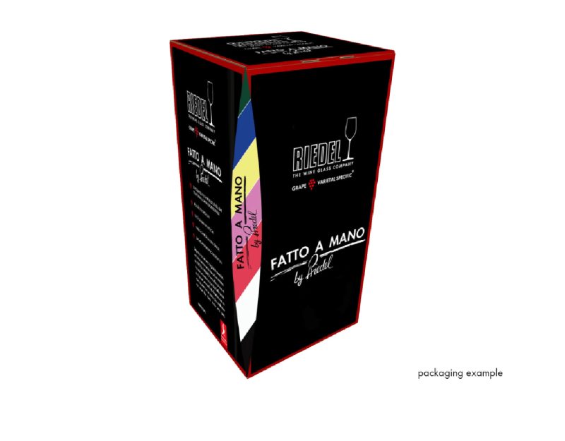 Riedel Fatto A Mano Champagne Wine Glass Mint