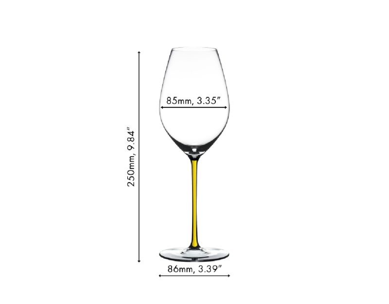 Riedel Fatto A Mano Champagne Wine Glass Yellow