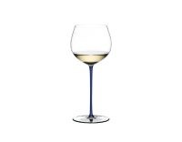 Riedel Fatto A Mano Oaked Chardonnay Dark Blue