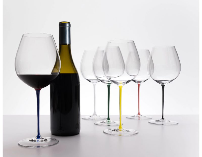 Riedel Fatto A Mano Old World Pinot Noir Blue