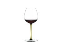 Riedel Fatto A Mano Old World Pinot Noir Yellow