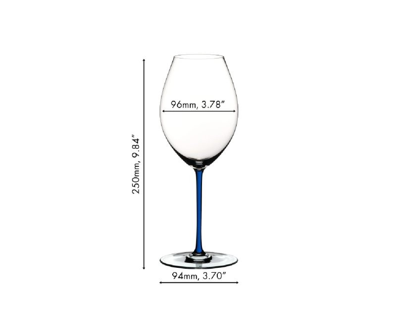 Riedel Fatto A Mano Old World Syrah Blue