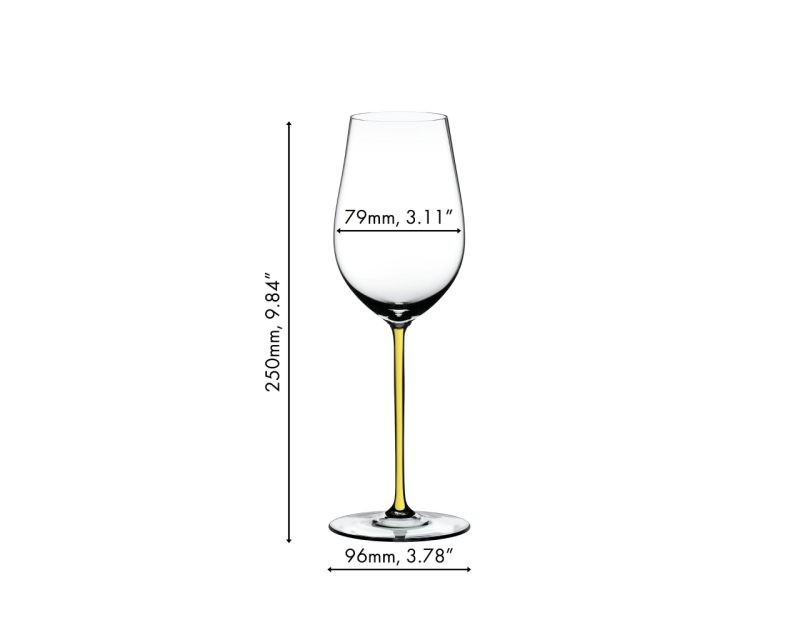 Riedel Fatto A Mano Riesling/Zinfandel Yellow
