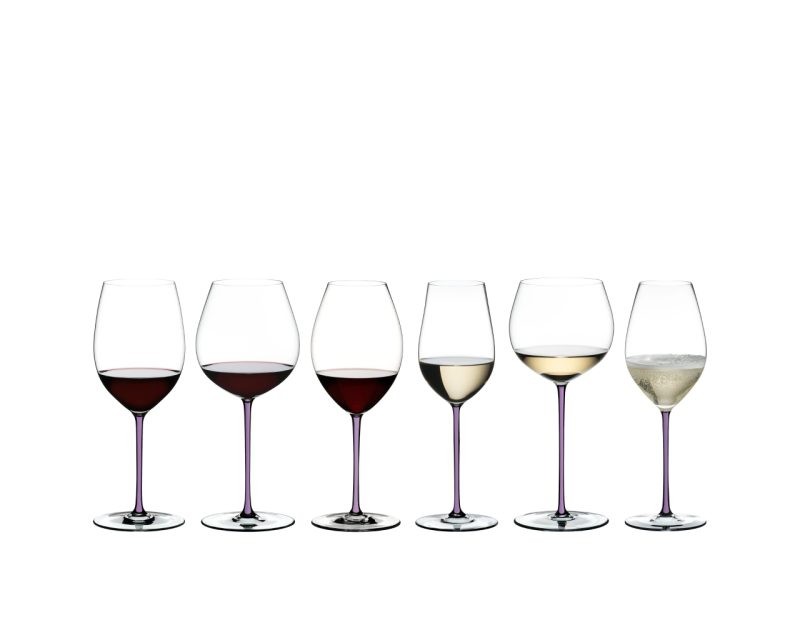 Riedel Fatto A Mano Riesling/Zinfandel Opal Violet