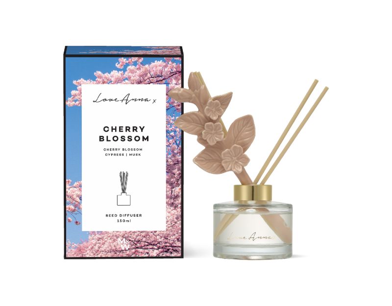 Maxwell & Williams Love Anna Botanika Diffuser 150ML Cherry Blossom Gift Boxed