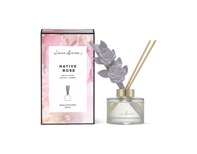 Maxwell & Williams Love Anna Botanika Diffuser 150ML Native Rose Gift Boxed