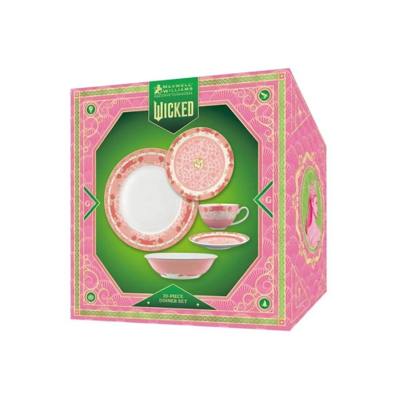 Maxwell & Williams Wicked Dinner Set 20pc Glinda Gift Boxed