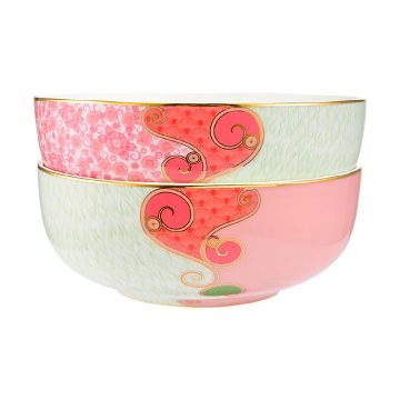 Maxwell & Williams Wicked Pink Goes Good With Green Bowl 12.5x5cm Glinda Gift Boxed (Set of 2)