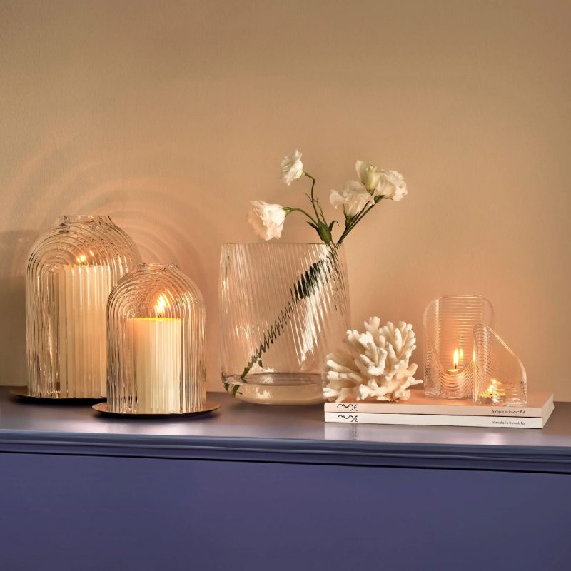 Nude Opti Vase Tall Clear (242.5 mm)