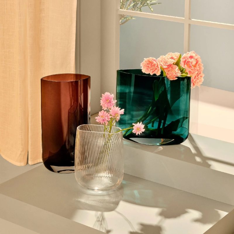 Nude Opti Vase Tall Clear (242.5 mm)