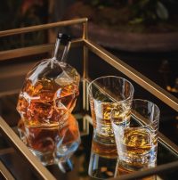 Nude Memento Mori Whiskey Glasses Clear (Set of 2)