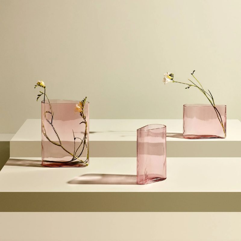 Nude Mist Vase Dusty Rose (290mm)