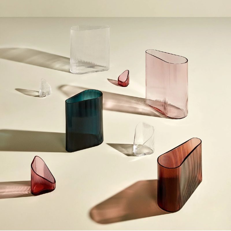 Nude Mist Vase Dusty Rose (290mm)