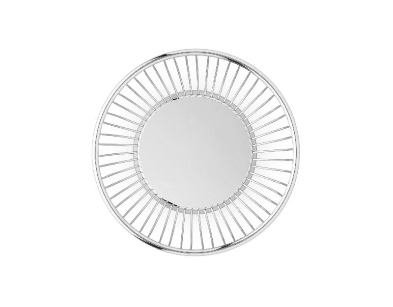 Alessi Round Wire Basket - 8.50cm (Stainless Steel)