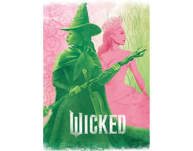 Maxwell & Williams Wicked Magical Conical Mug 450ML Elphaba & Glinda Duo Gift Boxed