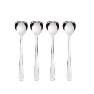 Alessi Biglove Ice Cream Spoons (Set of 4)